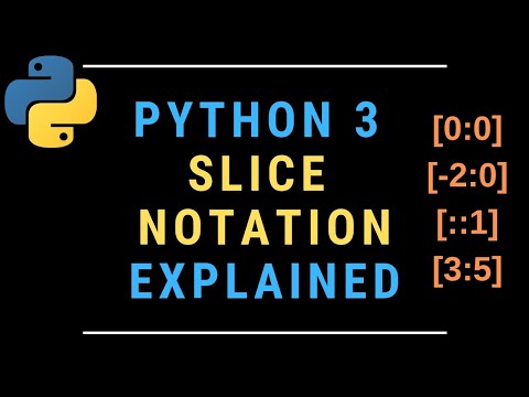 Understanding Slice Notation Python