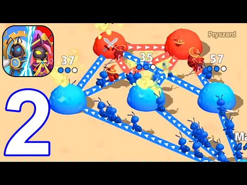 Ant Fight: Conquer the Tower - Gameplay Walkthrough Part 2 Tutorial Levels 11-15 (iOS, Android) - YouTube