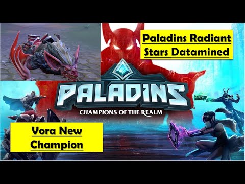 Paladins radiant Stars Datamined | Vora ability Gameplay, Update 3.5