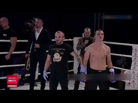 Luptatorul moldovean, Maxim Railean, a facut senzatie in Romania.