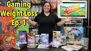 Lose Weight by Playing Video Games?! Weight Loss Journey - Ep. 1 (Ring Fit Adventure, DDR, + More)
