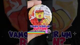 Como fazer button com papelão! #tutorial #diy #diycrafts #desenho #forsaken #fyp #fy