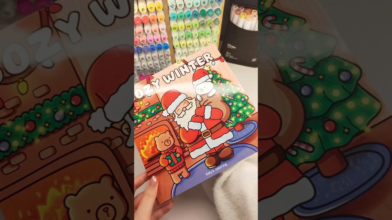 Kiky’s Coloring | Cozy Winter Coloring Book