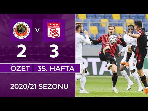 ÖZET: Gençlerbirliği 2-3 DG Sivasspor | 35. Hafta - 2020/21