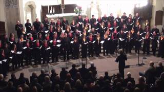 Eric Whitacre conducts WITH A LILY IN YOUR HAND (Junges Vokalensemble Hannover)