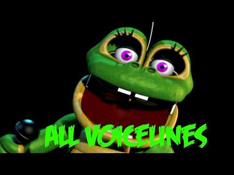 Happy Frog | All Voicelines with Subtitles | Ultimate Custom Night