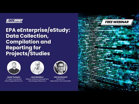 Interagency: EPA eEnterprise/eStudy: Data Collection, Compilation and Reporting for Projects/Studies