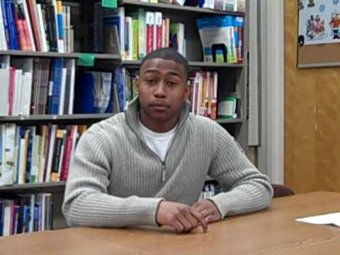 Julius Peterson talks about why applying for scholarships is important