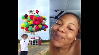 How Many Balloons To Make A Store Fly. #shorts #viralshorts #viral #duet #mrbeast 