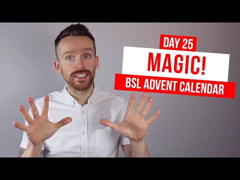 How to Sign Magic in BSL