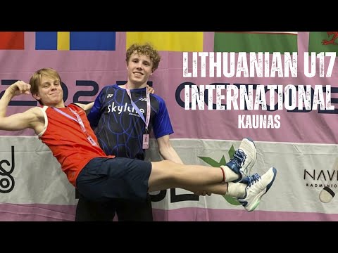 Lithuanian U17 International 2025 MS Aapo Puhakka vs Ludvig Marmsten Badminton Europe U17 Circuit