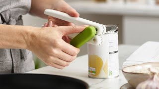 Pivot 3-in-1 Can Opener - White/Green
