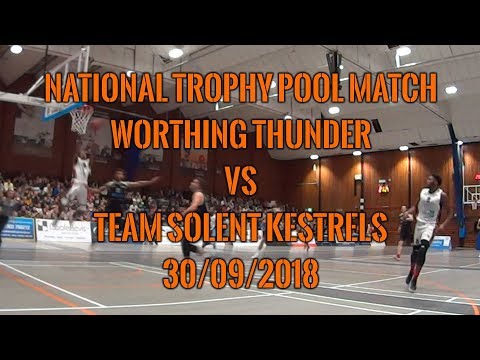 Worthing Thunder vs Team Solent Kestrels - 30/09/2018 - National Trophy Pool Match