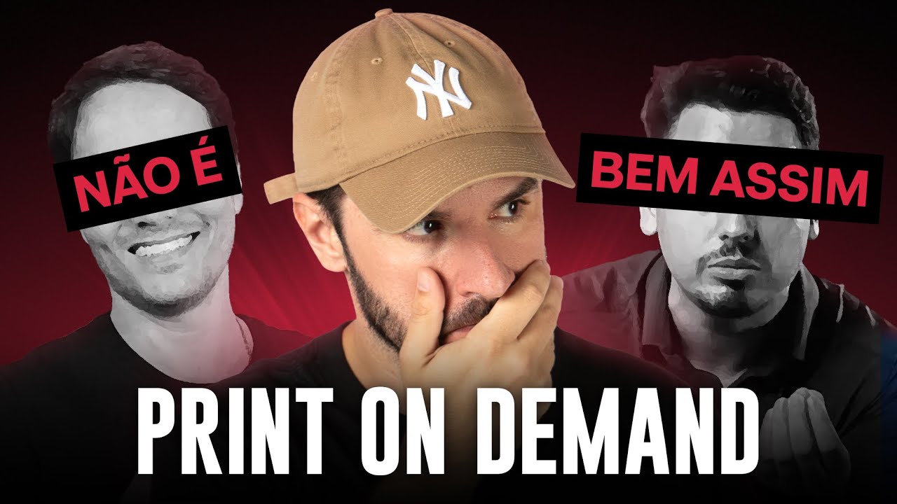 A VERDADE QUE ELES NÃO TE CONTAM SOBRE PRINT ON DEMAND (Marca sem estoque)