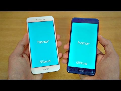 Huawei Honor 8 Lite vs Honor 8 - Speed Test! (4K)