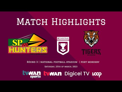 SP Hunters v Brisbane Tigers | Match Highlights | 25.3.23