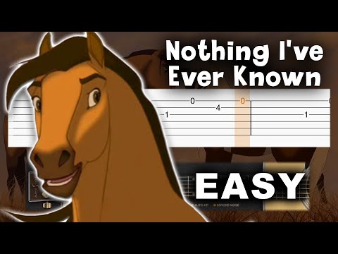 Spirit - Nothing I've Ever Known - EASY Guitar tutorial (TAB)
