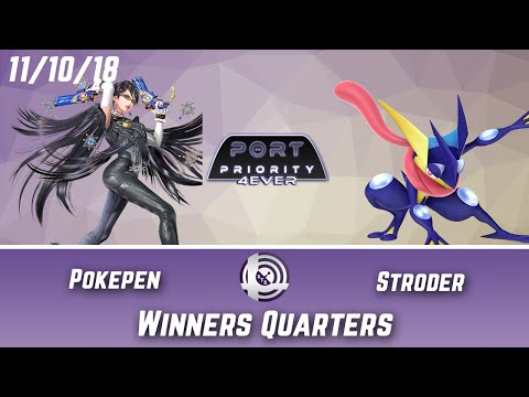 Port Priority 4Ever - Pokepen (Bayonetta) Vs. Stroder (Greninja) - Winners Quarters