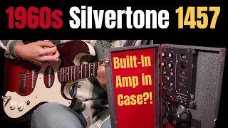 Video thumbnail for 1960s Silvertone 1457 - Built-In Amp in a Guitar Case?! by Uhlik Music