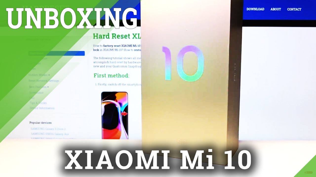 Xiaomi Mi 10 UNBOXING – What’s hidden inside?