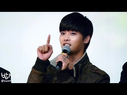 140116 춘천 팬싸인회 - 양궁으로 꼭! 금메달을 주고 싶었던 학연이ㅠ▽ㅠ (VIXX N)