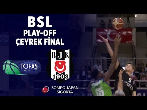 BSL Play-Off Çeyrek Final 1. Maç Özeti | Tofaş 102-76 Beşiktaş Sompo Japan