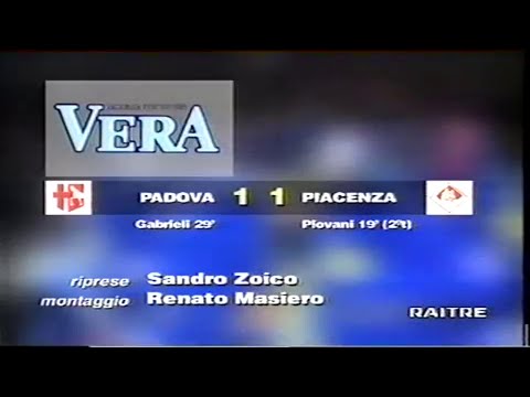 SERIE A 1995/1996: PADOVA - PIACENZA 1-1