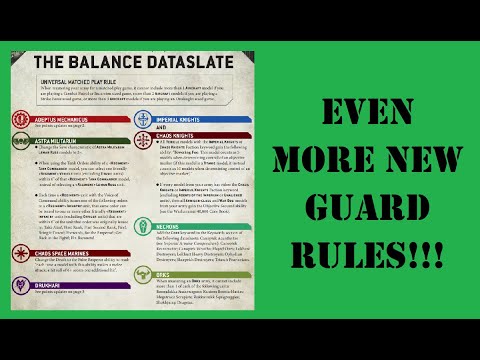 More new Astra Militarum vehicle and infantry rule buffs! | Warhammer 40,000 | 9th edition