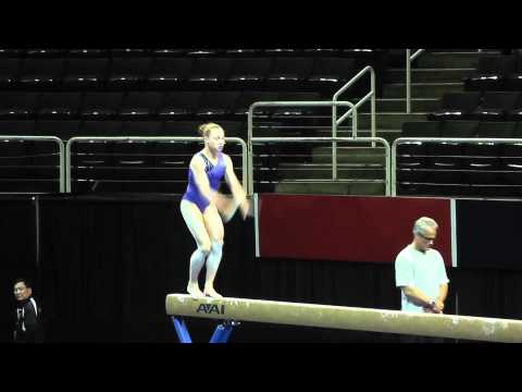 Rebecca Bross - Balance Beam - 2012 U.S. Olympic Trials Podium Training