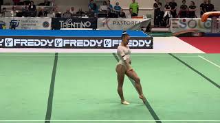 Madita Mayr Floor Final Junior Jesolo Trophy - April 2025 - Trofeo Citta di Jesolo