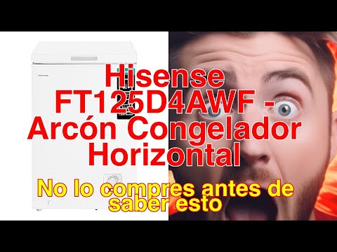 Reseña del Hisense FT125D4AWF: Arcón Congelador Horizontal con Función Dual y 95L de Capacidad