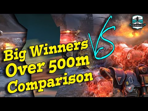 Big Winners Of Rebalance Update 8.7 Over 500m - War Robots Comparison