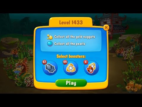Fishdom. Level 1433