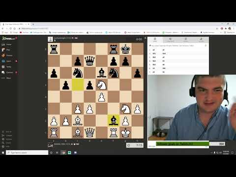 Spanska partija "NAPAD NA KRALJA SVIM FIGURAMA" za belog