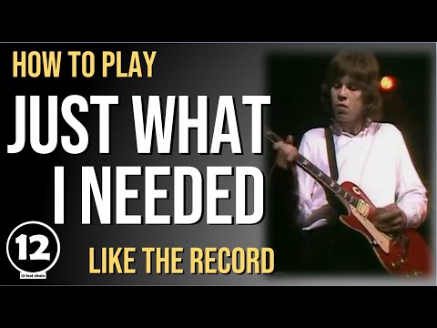 Just What I Needed - The Cars | Guitar Lesson
