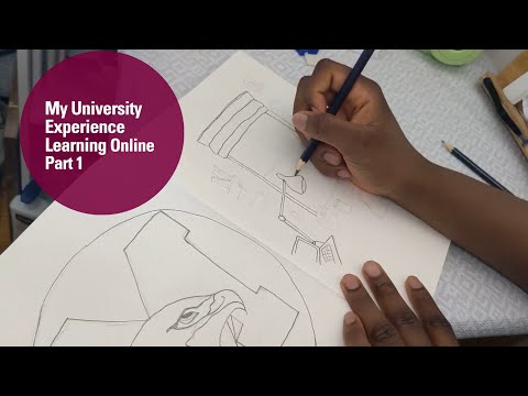 Watch My university experience learning online (Part 1) on Youtube.