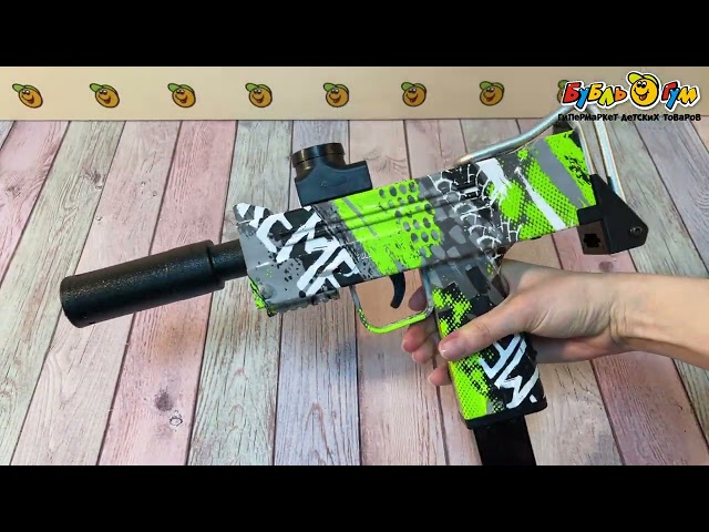 Бластер Lanson Toys с гелевыми пулями и очками с 8лет в ассортименте - видео