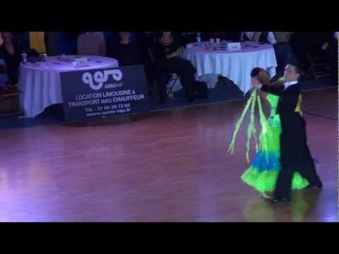Saphir Cup 2012 - World Open STD - solo Quickstep - Dumitru Doga & Sarah Ertmer