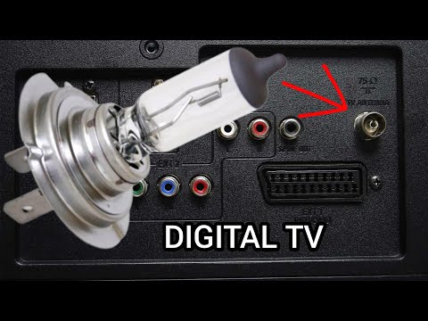 H7 car bulb offers access to digital HDTV channels | Signal amplifier