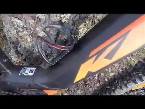 First trail drive with KTM MACHINA RACE 293 in Middle-Finland - e-MTB maastopyöräilyä