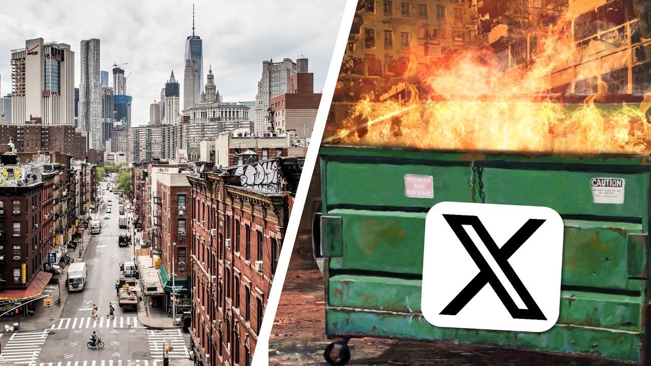 Cities Are Lovely & X Is a Dumpster Fire