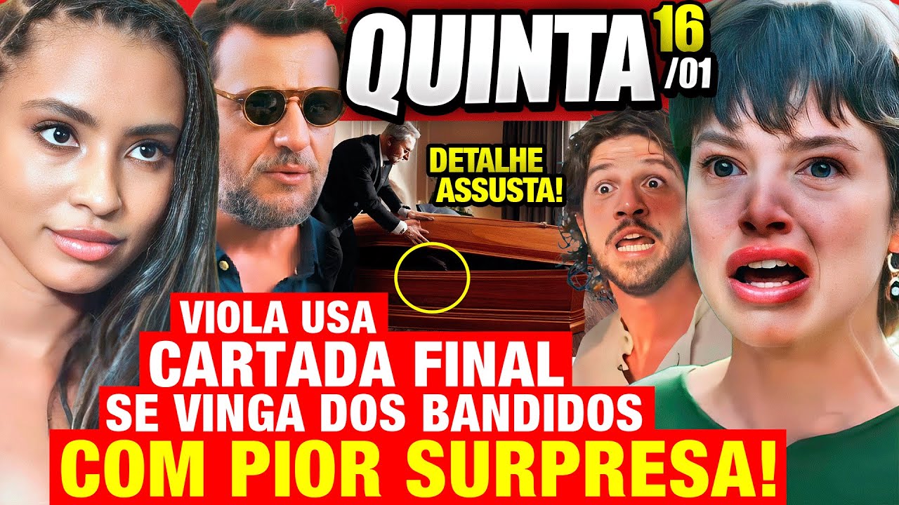 MANIA DE VOCÊ - Capítulo de hoje 16/01 QUINTA - Resumo Completo da Novela Mania de Você Hoje 16/01