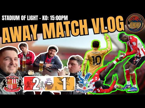 SUNDERLAND 2-1 CRYSTAL PALACE | “WHAT HAS HAPPENED?!” | AWAY MATCH VLOG | #CPFC #SUNCRY