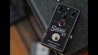 Video thumbnail for Spaceman Effects - Saturn VI | Harmonic Booster | Limited Edition (Black) by Dustin McLaughlin