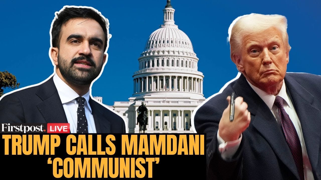 Trump vs Mamdani LIVE Trump Calls NYC Mayor-Elect Mamdani a “Communist” During Business Forum | N18G