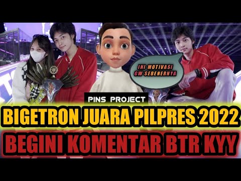 BIGETRON ALPHA JUARA PIALA PRESIDEN 2022 | BEGINI KOMENTAR BTR KYY #btr #pialapresiden2022
