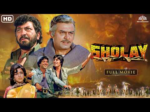 Sholay Full Movie (1975) | Amitabh, Dharmendra, Hema Malini | Biggest Blockbuster Movie