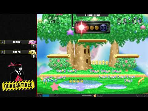 QR3 West Winners Semis - Frank (Kirby) Vs. Guapo (Pikachu) SSB64 Super Smash Bros