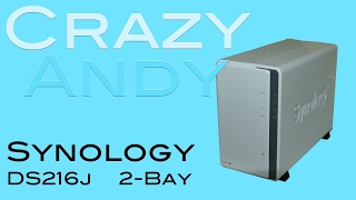 Video thumbnail for Synology DS216j REVIEW & Test (Blind) 1/2 by CrazyAndyReviews