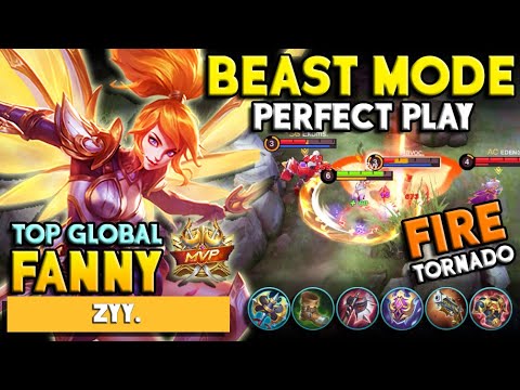 Next Level Fanny Cabling! Inhuman Aggressive Play! Mobile Legends Fanny Perfect Cable Gameplay